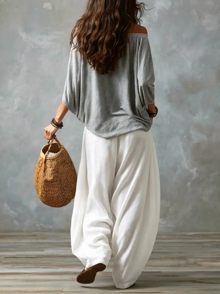 Renata | Relaxed Off-Shoulder Set
