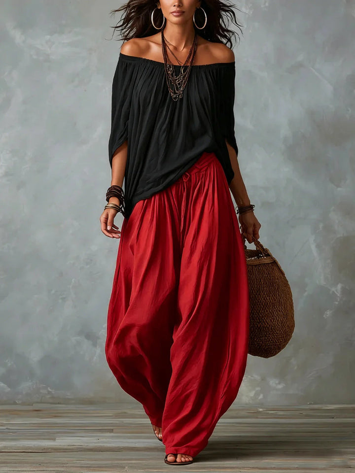 Renata | Relaxed Off-Shoulder Set