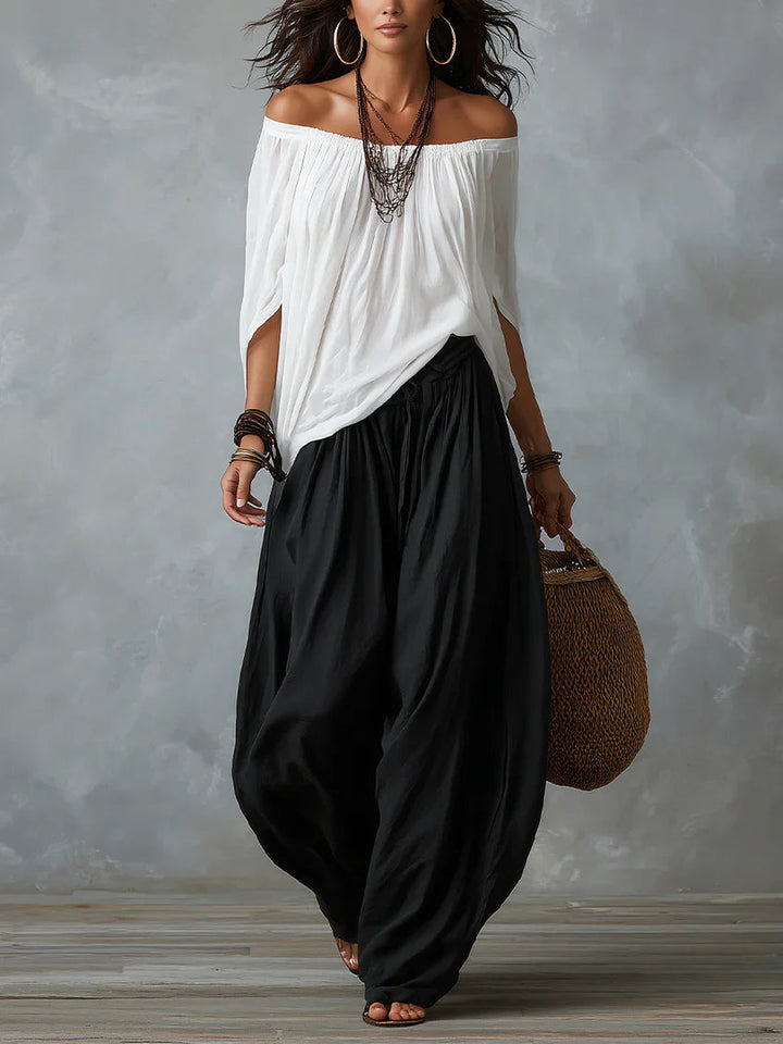 Renata | Relaxed Off-Shoulder Set