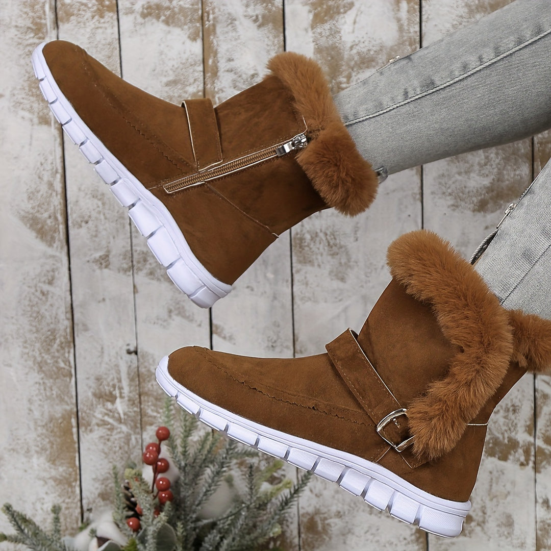Marissa | Cozy Plush Winter Boots