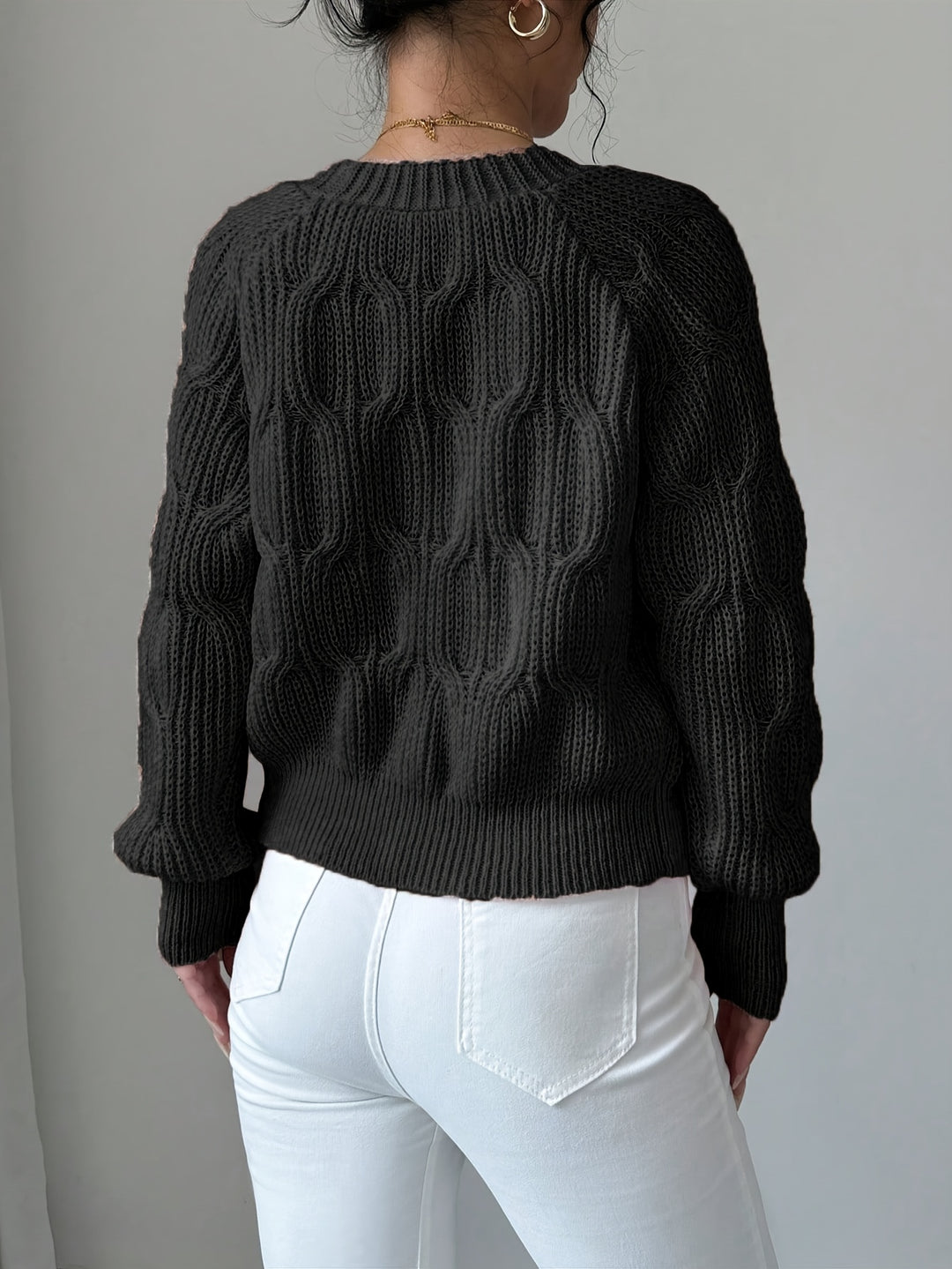 Faye | Soft Bow-Detail Cardigan