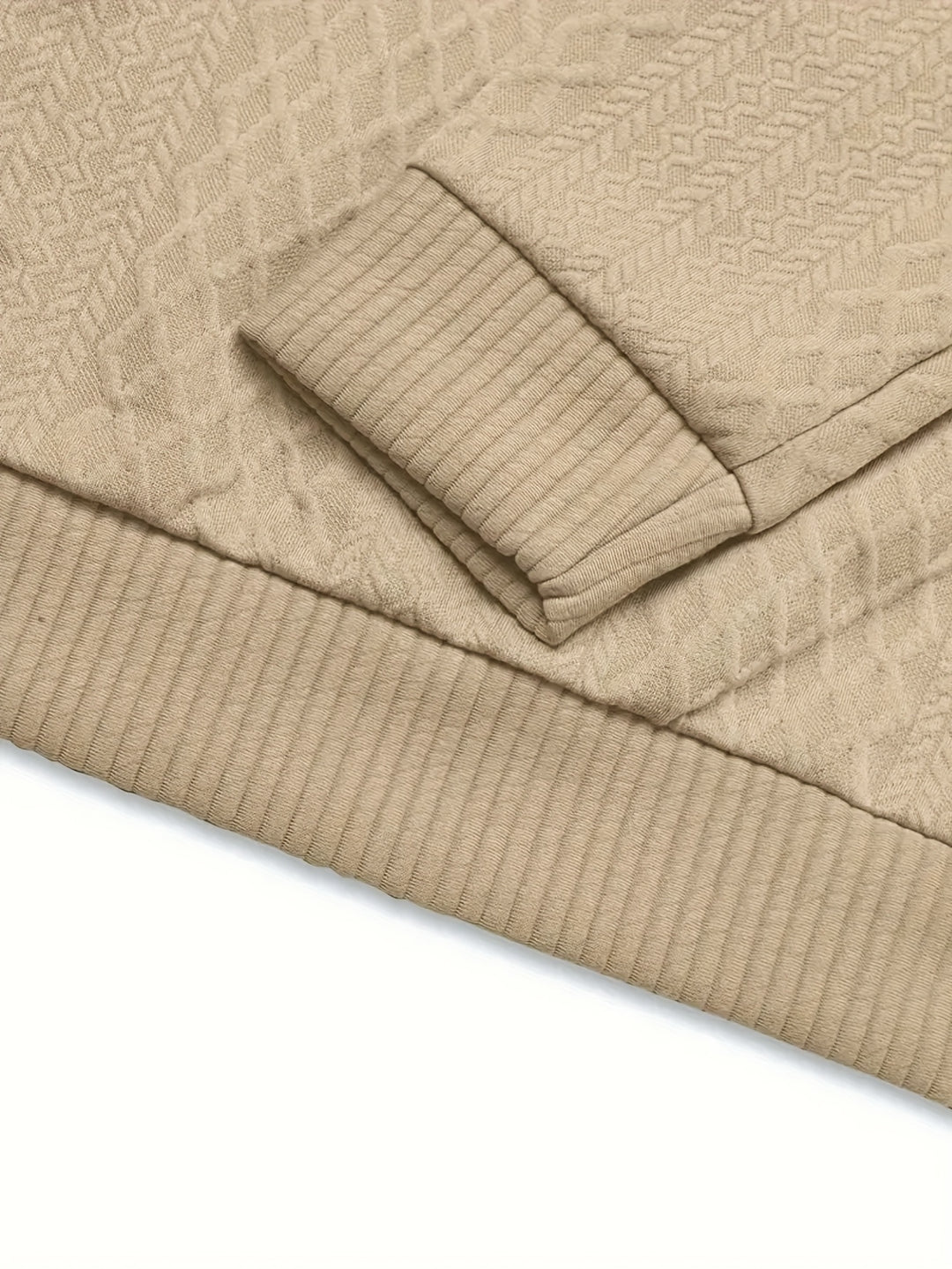Alden | Stand Collar Textured Sweater