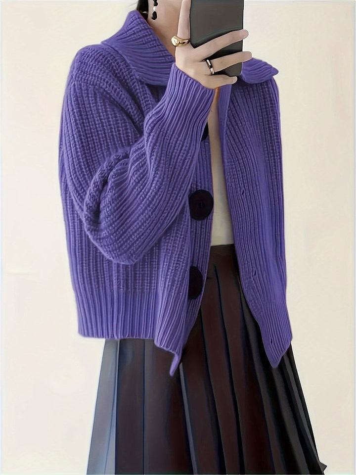 Rosemary | Cozy Collared Sweater