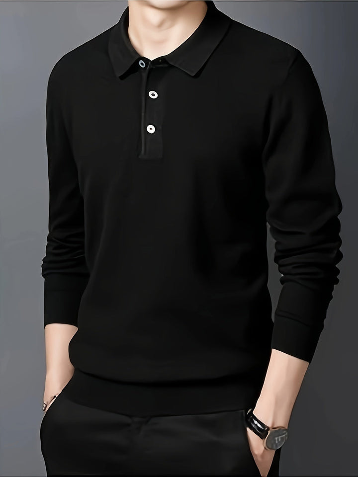 Wesley | Refined Collared Polo Sweater