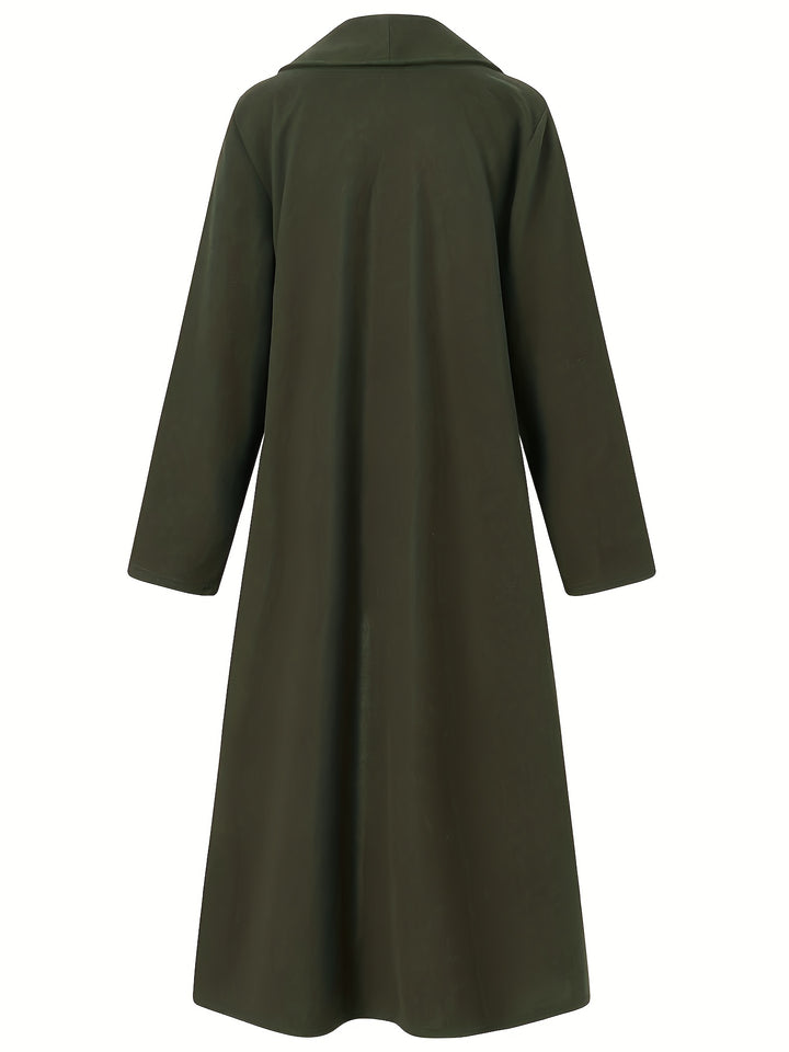Sylvia | Flowing Longline Coat