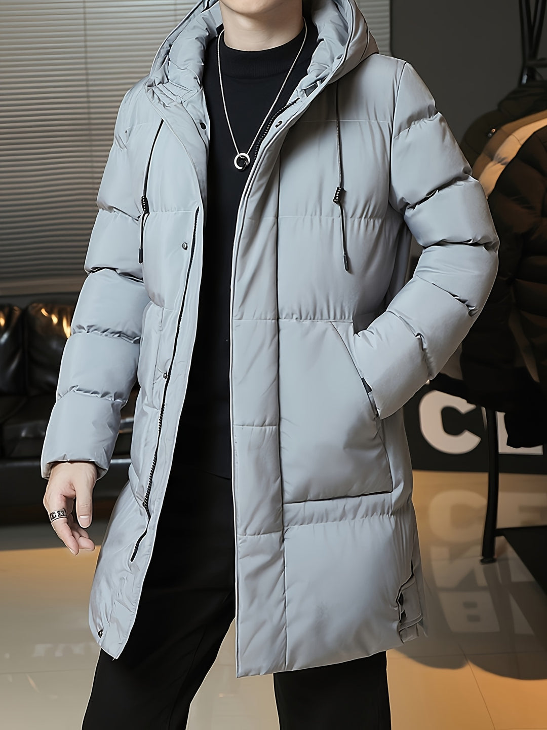 Preston | Long Hooded Winter Coat