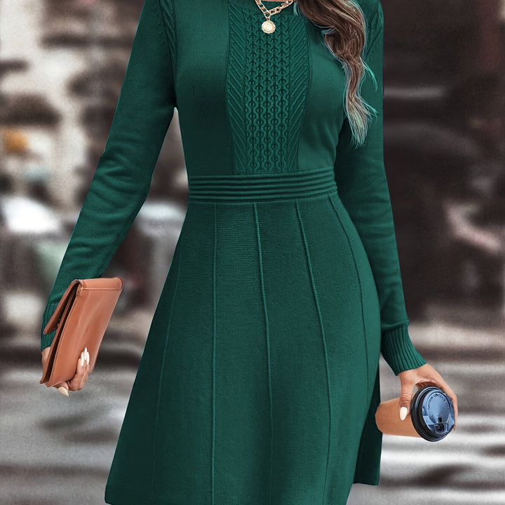 Rosalind | Refined A-Line Knit Dress