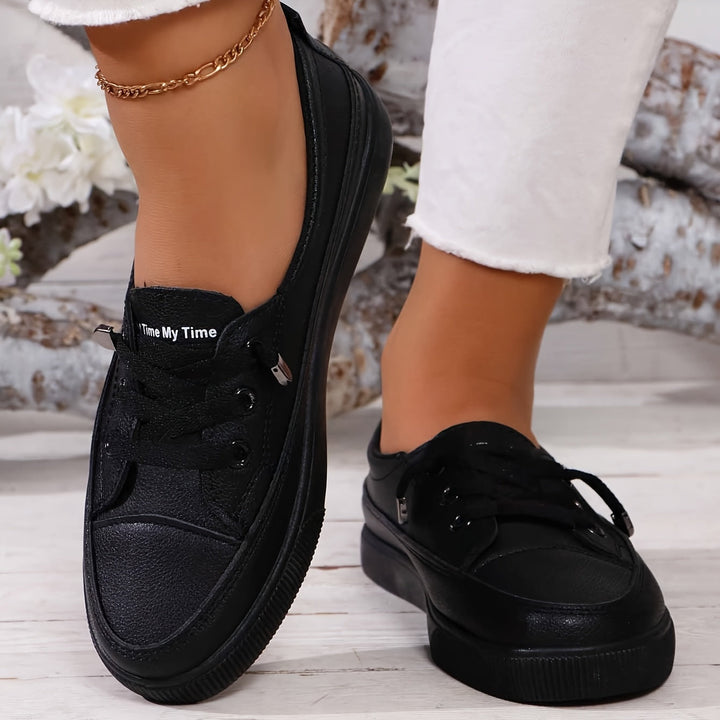 Natasha | Classic Orthopedic Insoles Laced Shoes