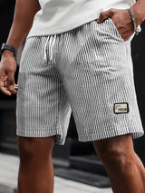 Leon | Striped Summer Casual Shorts