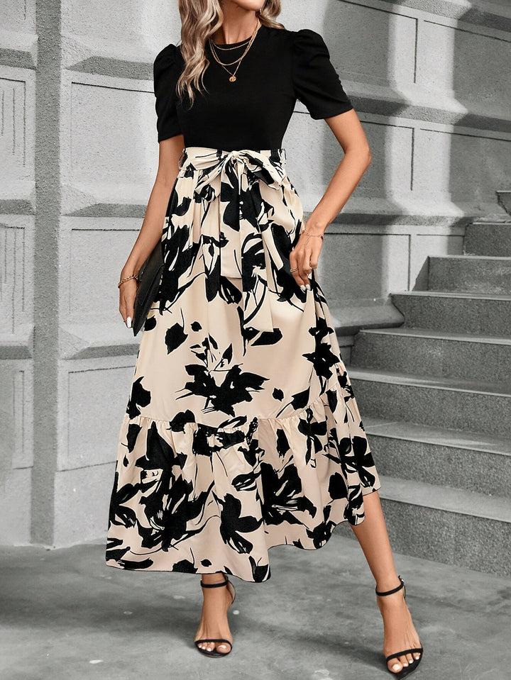 Elena | Floral Print Maxi Dress