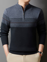 Gregory | Refined Half-Zip Sweater