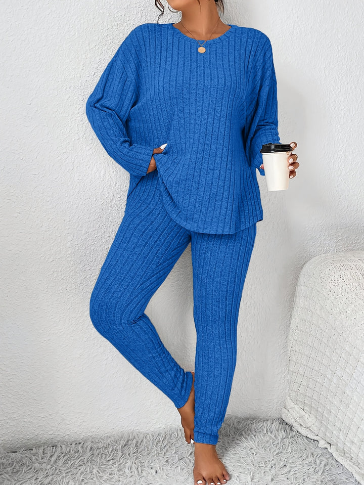 Marlowe | Ribbed Lounge Two-Piece Set