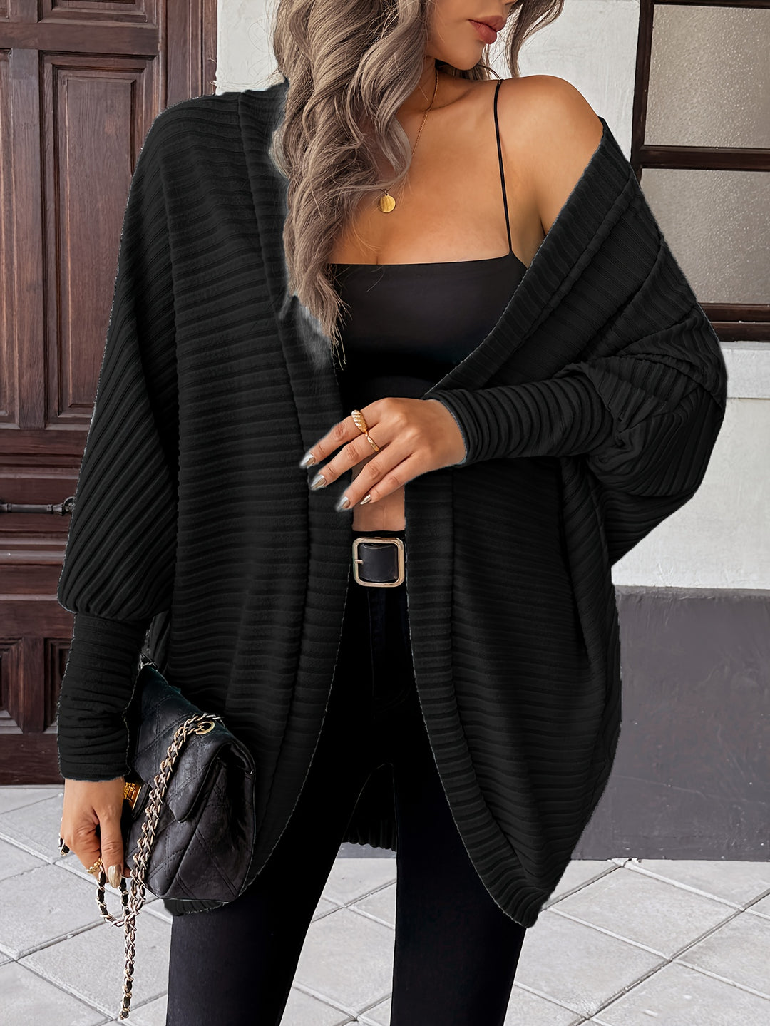 Lucille | Relaxed Open-Front Cardigan