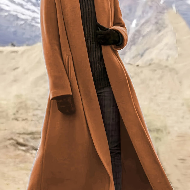 Sylvia | Flowing Longline Coat
