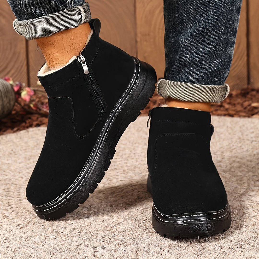 Theodore | Warm-Lined Winter Ankle Boots