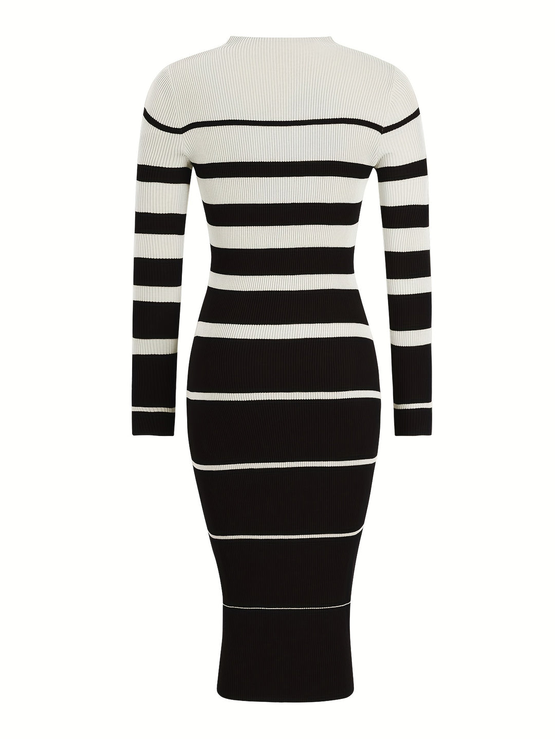 Yvette | Striped Bodycon Sweater Dress