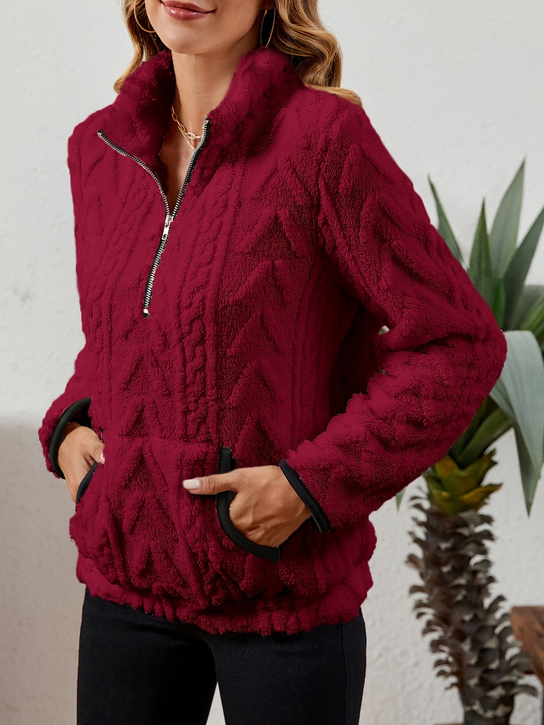 Sabine | Cozy Half-Zip Pullover