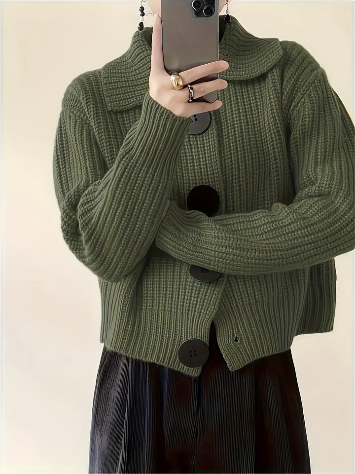 Rosemary | Cozy Collared Sweater