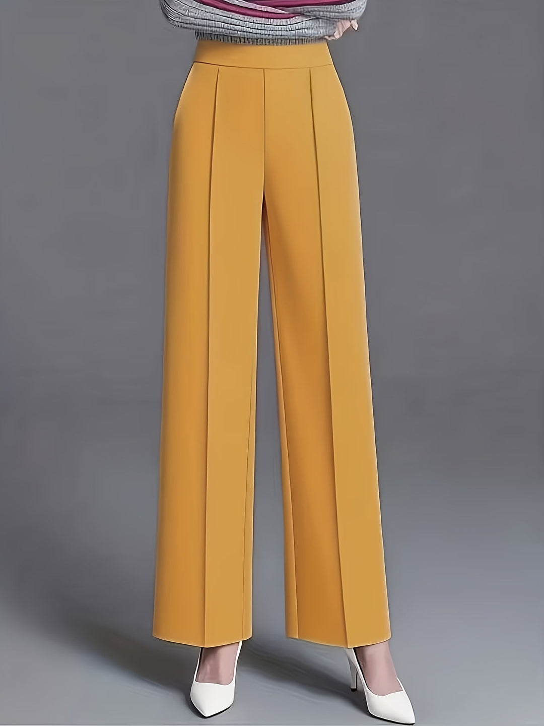 Vivian | High-Waisted Wide-Leg Pants
