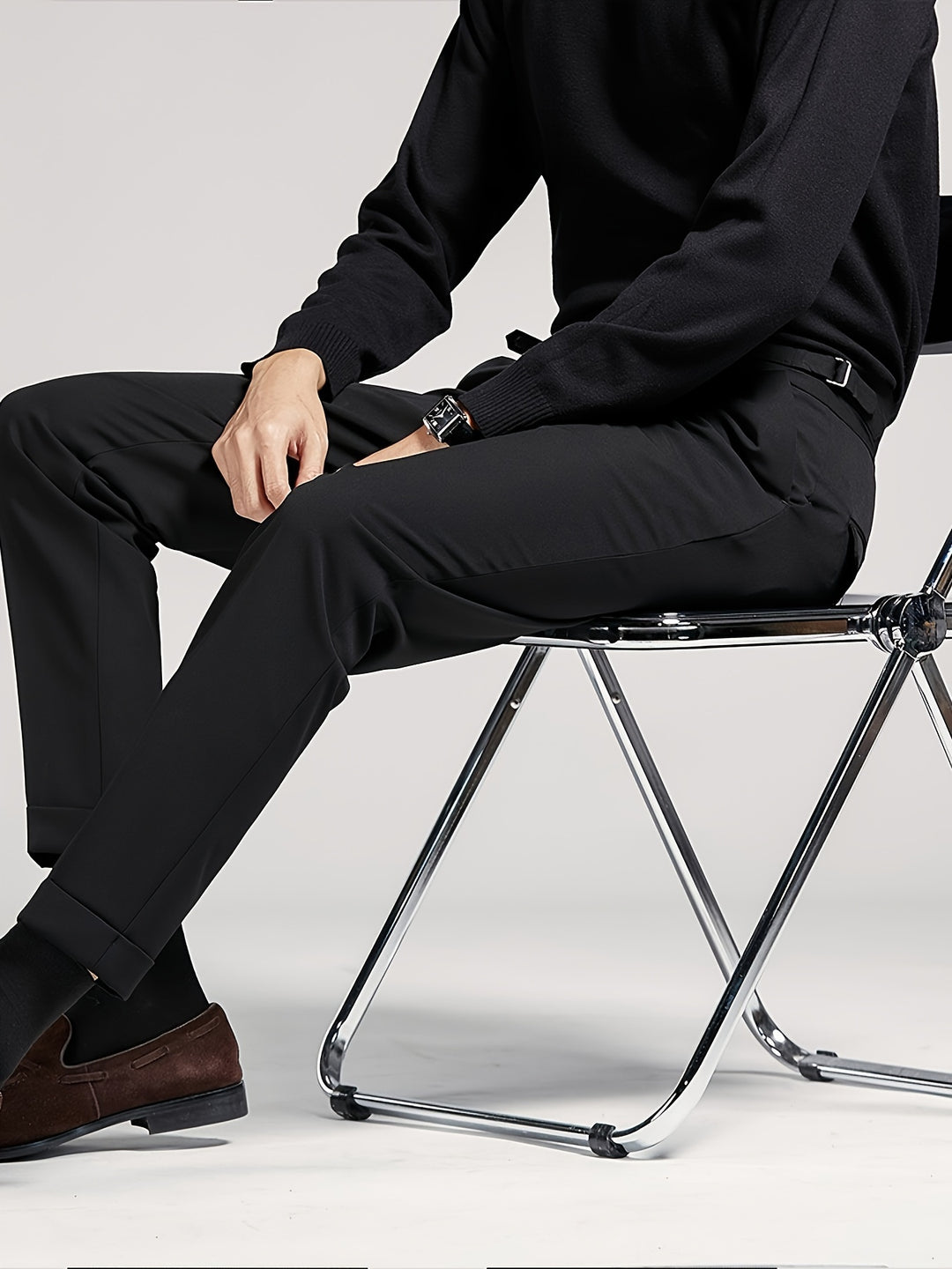 Xavier | Tailored Pleated Pants