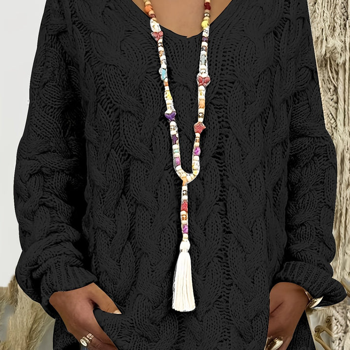 Juliette | Relaxed Cable-Knit Sweater