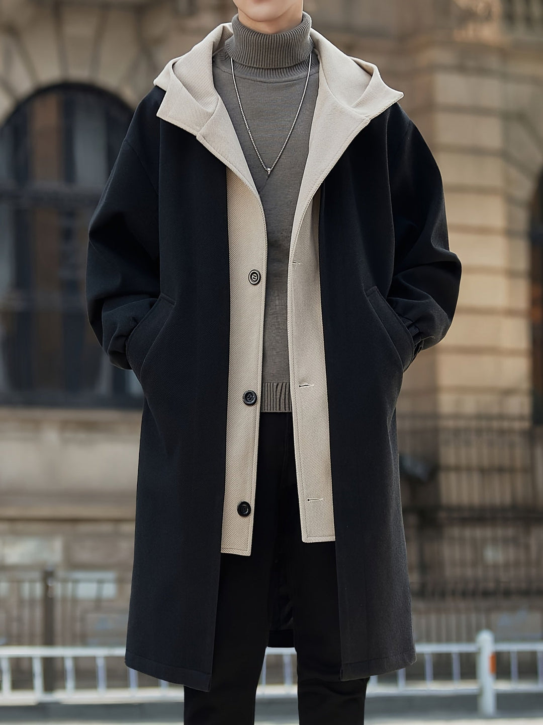 Nathaniel | Refined Mid-Length Coat