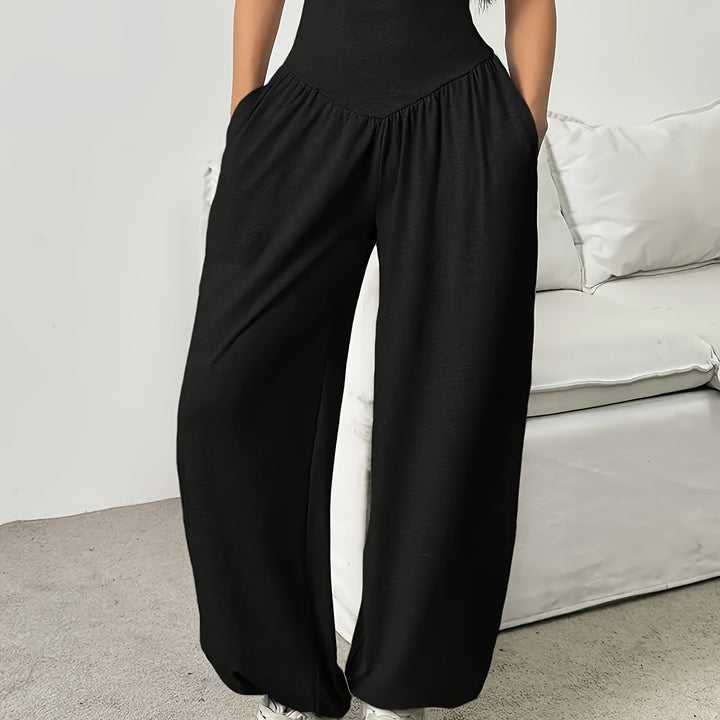 Marlise | Relaxed High-Waist Wide-Leg Pants