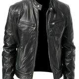 Crawford | Stand-Collar Moto Jacket