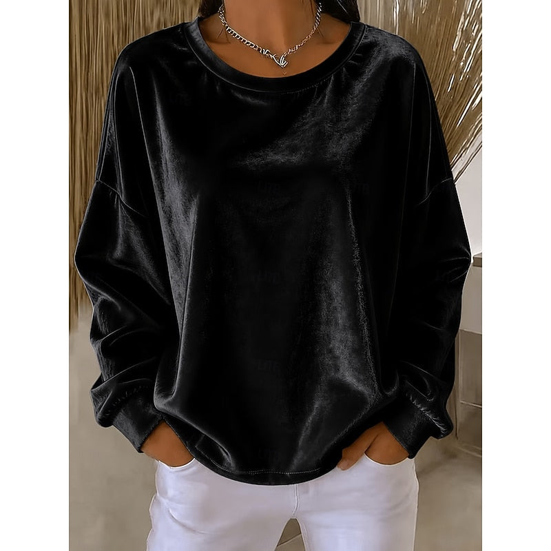 Simone | Relaxed Crew-Neck Top