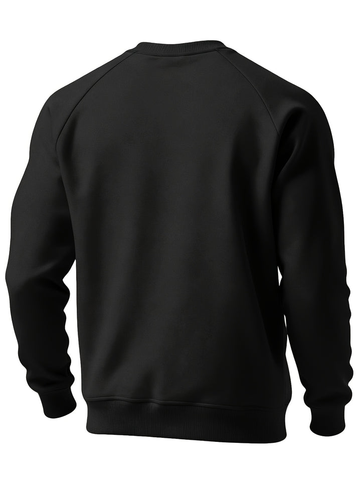 Merrick | Raglan-Sleeve Crew Neck Sweatshirt