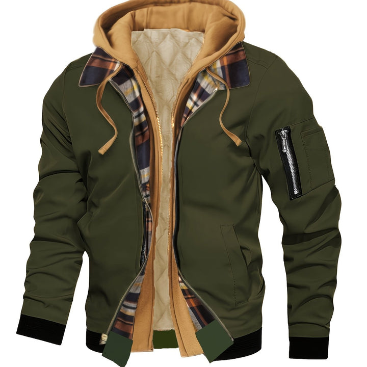 Silas | Hooded Layered Jacket