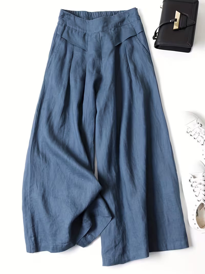 Valeria | Breathable Loose Wide-Leg Pants