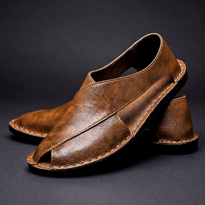 Rafael | Handcrafted Cross-Strap Sandals