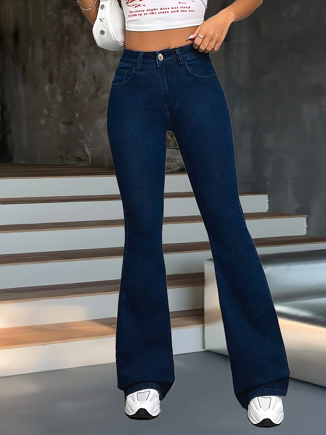 Helena | High-Waisted Flared Pants