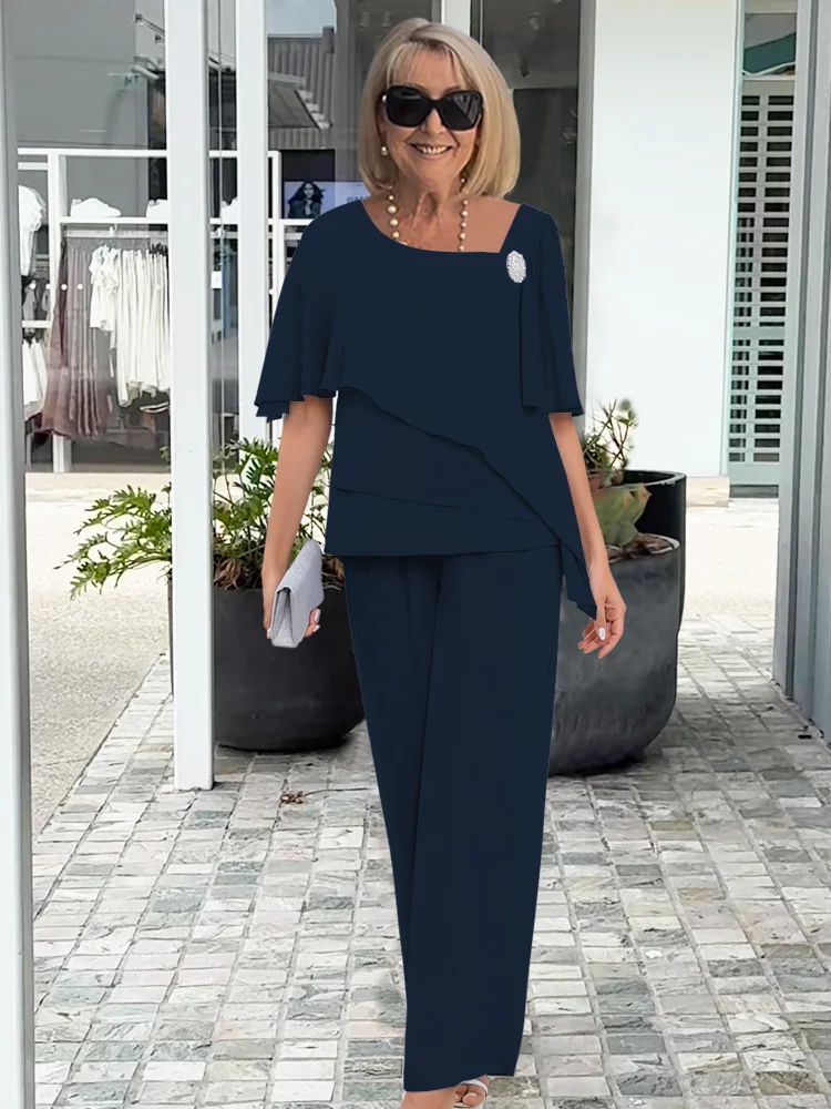 Evelyn | Elegant Relaxed Two-Piece Set