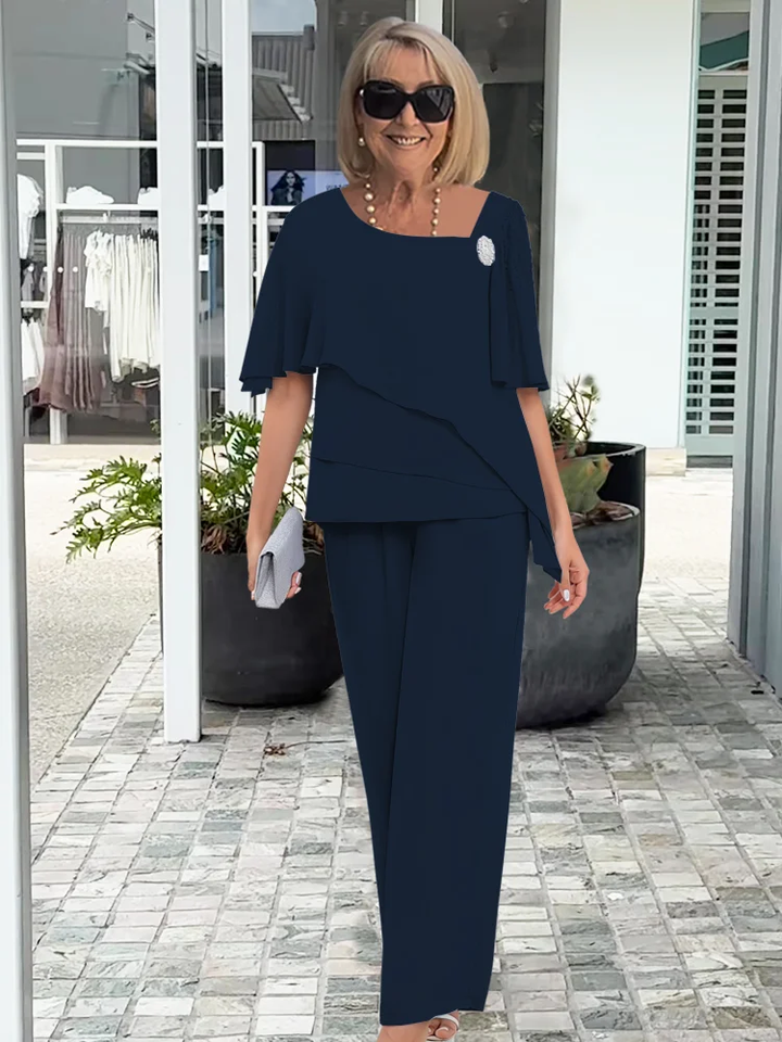 Evelyn | Elegant Relaxed Two-Piece Set