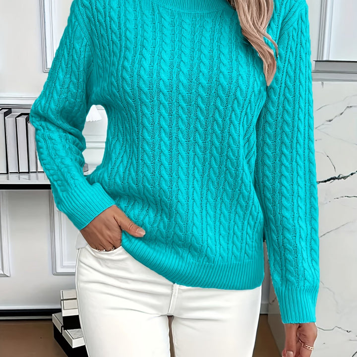 Heather | Cozy Cable-Knit Sweater