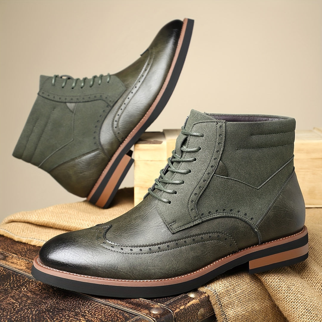 Radcliffe | Refined Wingtip Ankle Boots