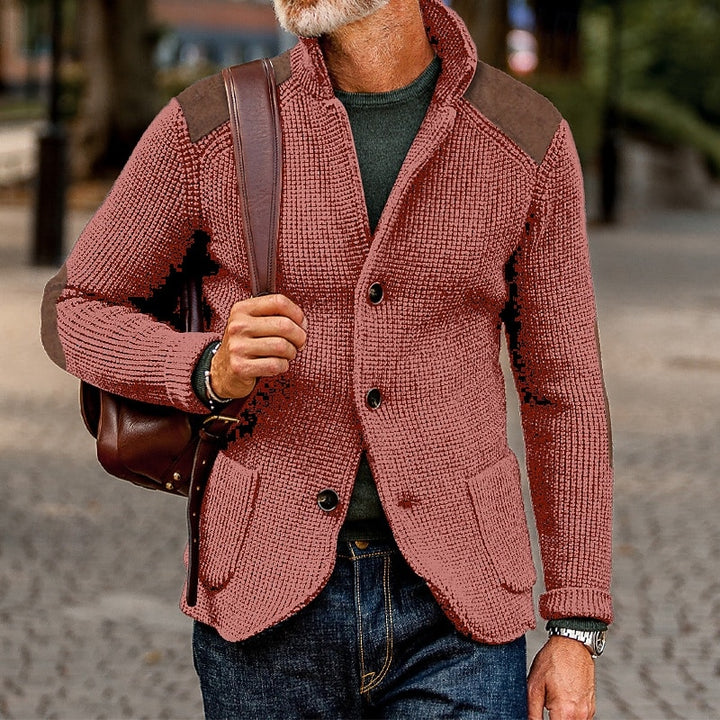 Garrison | Stand-Collar Button Cardigan