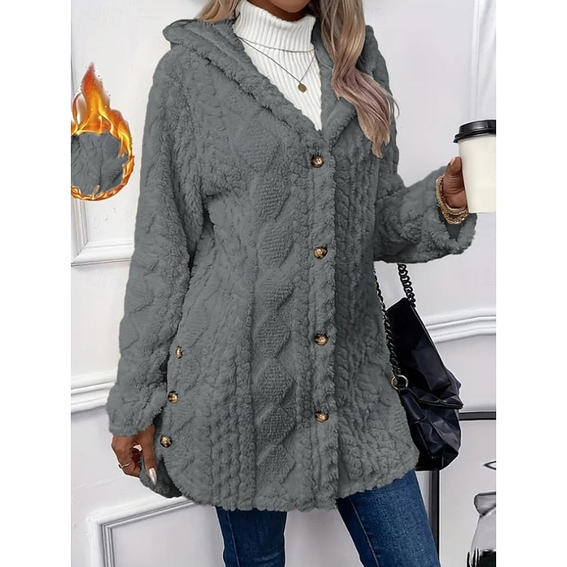 Beverly | Cozy Hooded Open-Front Jacket