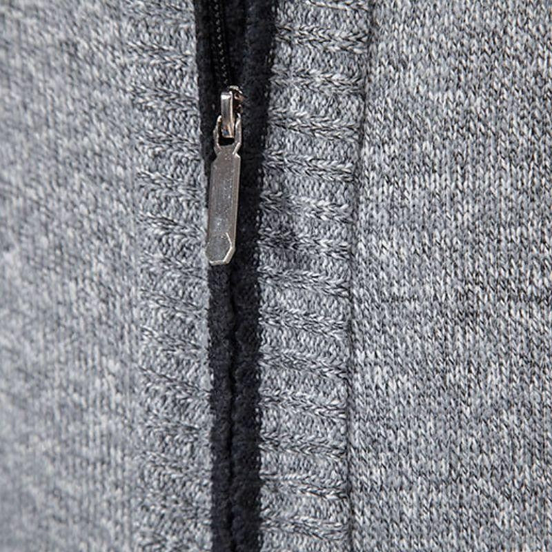 Lachlan | Full-Zip Stand-Collar Cardigan