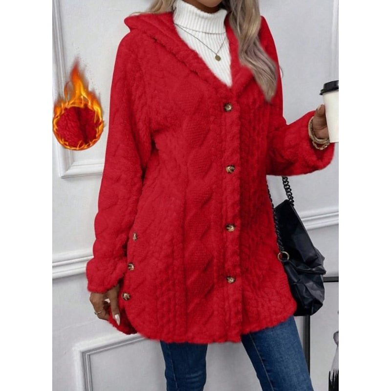Beverly | Cozy Hooded Open-Front Jacket