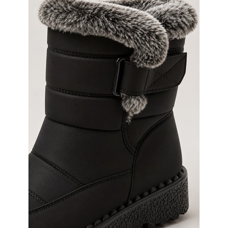 Frida | Cozy-Lined Mid-Calf Winter Boots