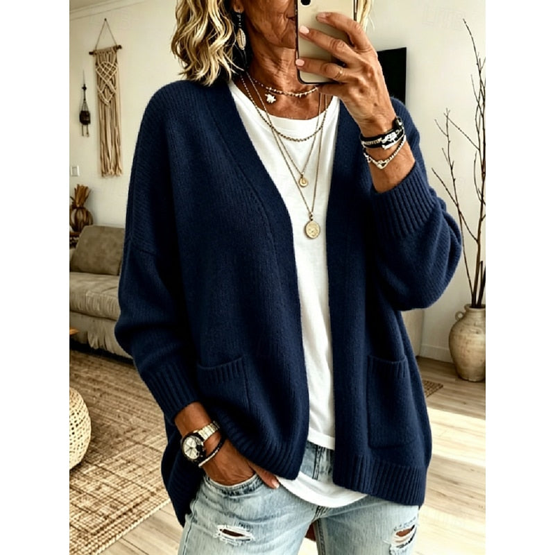 Tabitha | Relaxed Open-Front Cardigan