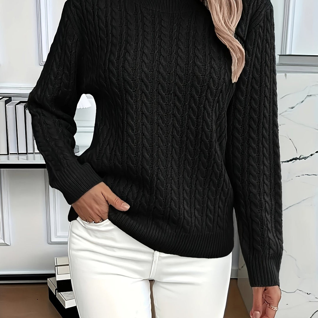 Heather | Cozy Cable-Knit Sweater