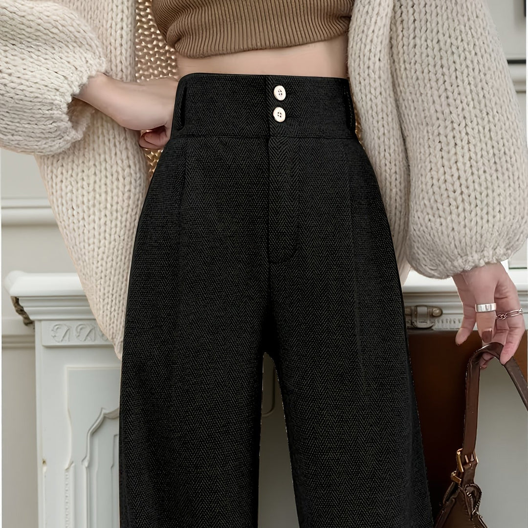 Gwyneth | High-Waisted Wide-Leg Pants