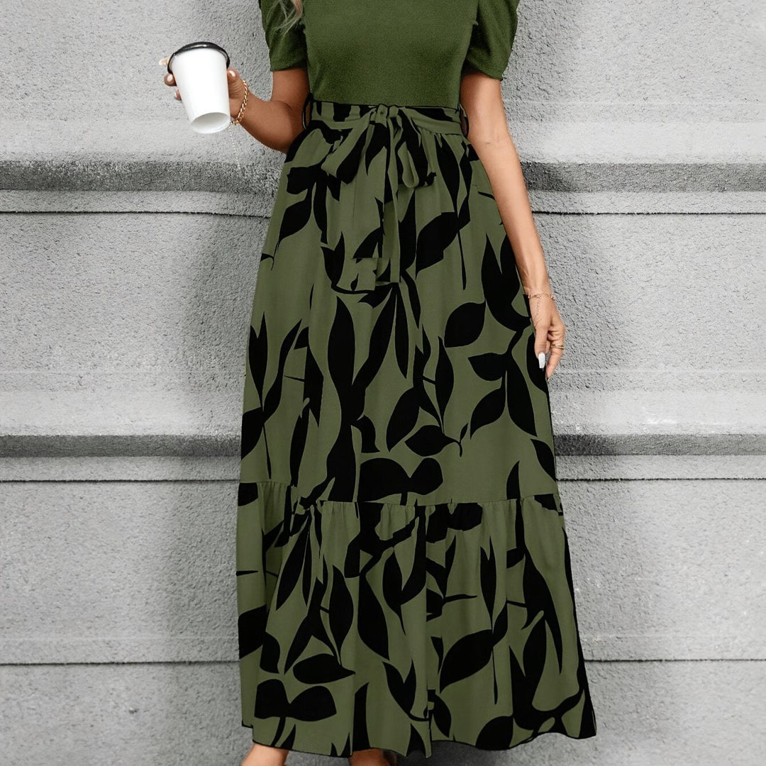 Elena | Floral Print Maxi Dress