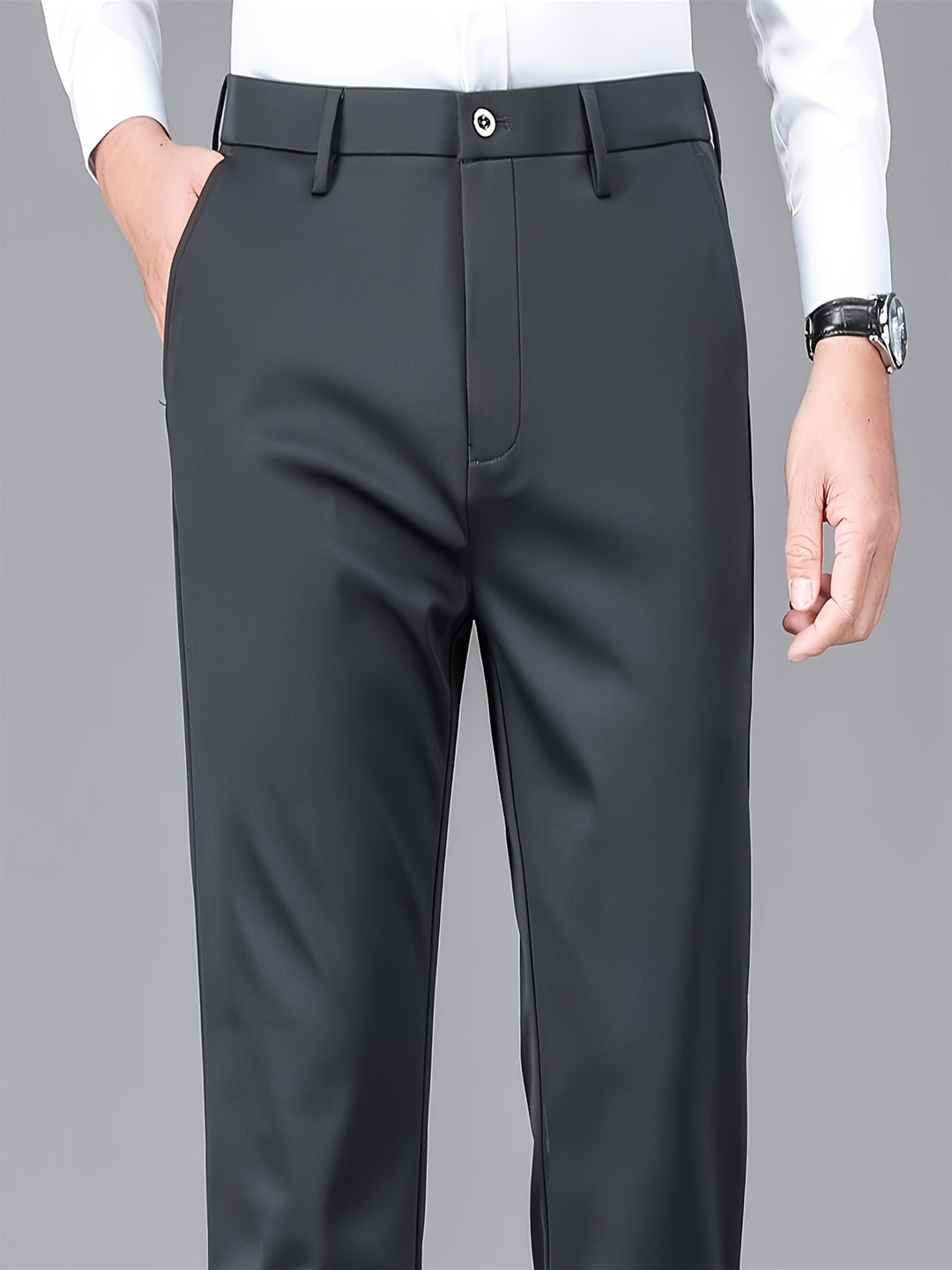 Lawrence | Tailored Straight-Leg Dress Pants