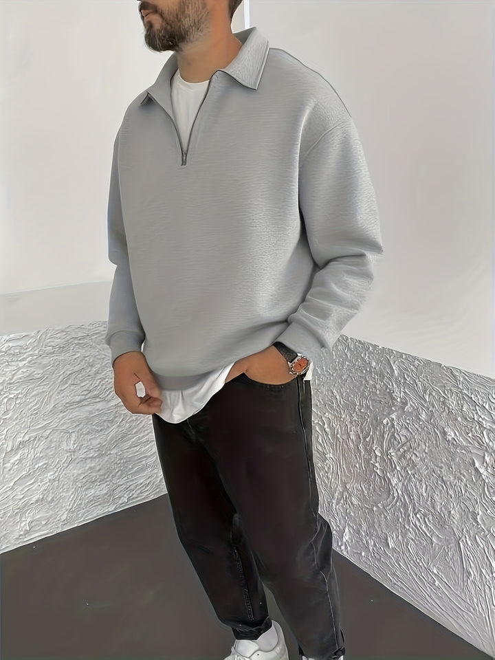 Graham | Cozy Half-Zip Sweatshirt