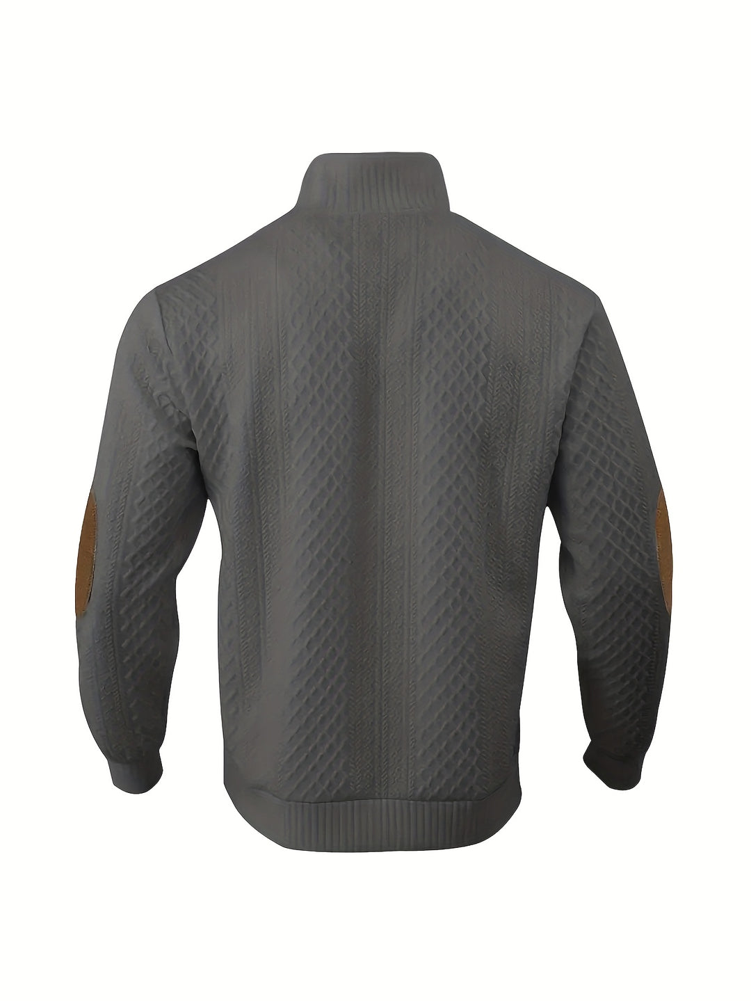 Alden | Stand Collar Textured Sweater